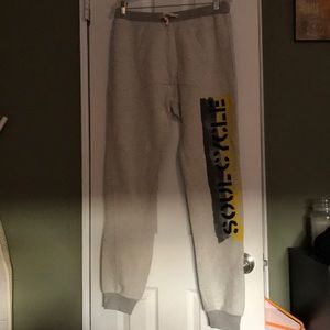 Soul Cycle Front Pocket Sweats NWT